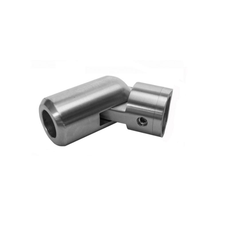 Fixation articulée pour lisse inox 304