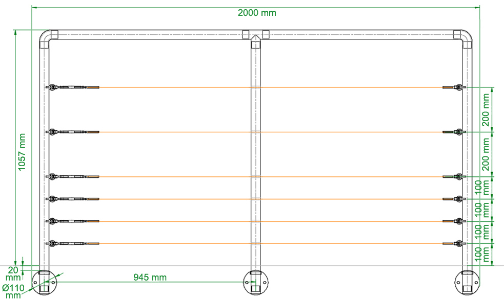 Modèles de garde corps pour piscine